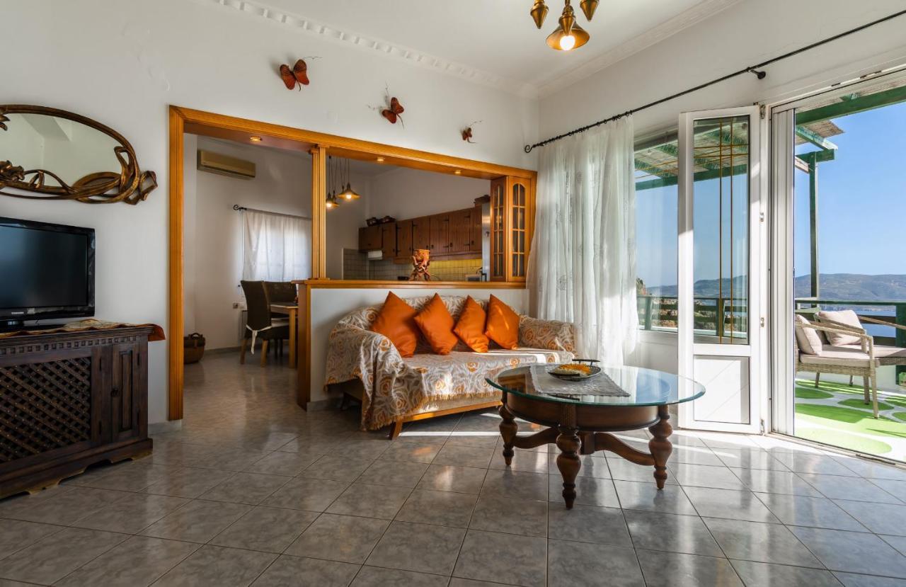 Melisses Sea View House Villa Plaka  Exterior photo