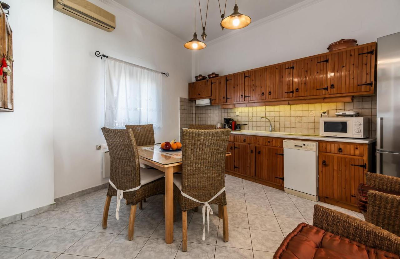 Melisses Sea View House Villa Plaka  Exterior photo
