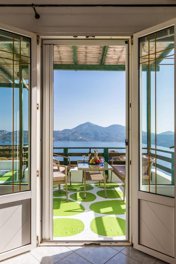 Melisses Sea View House Villa Plaka  Exterior photo