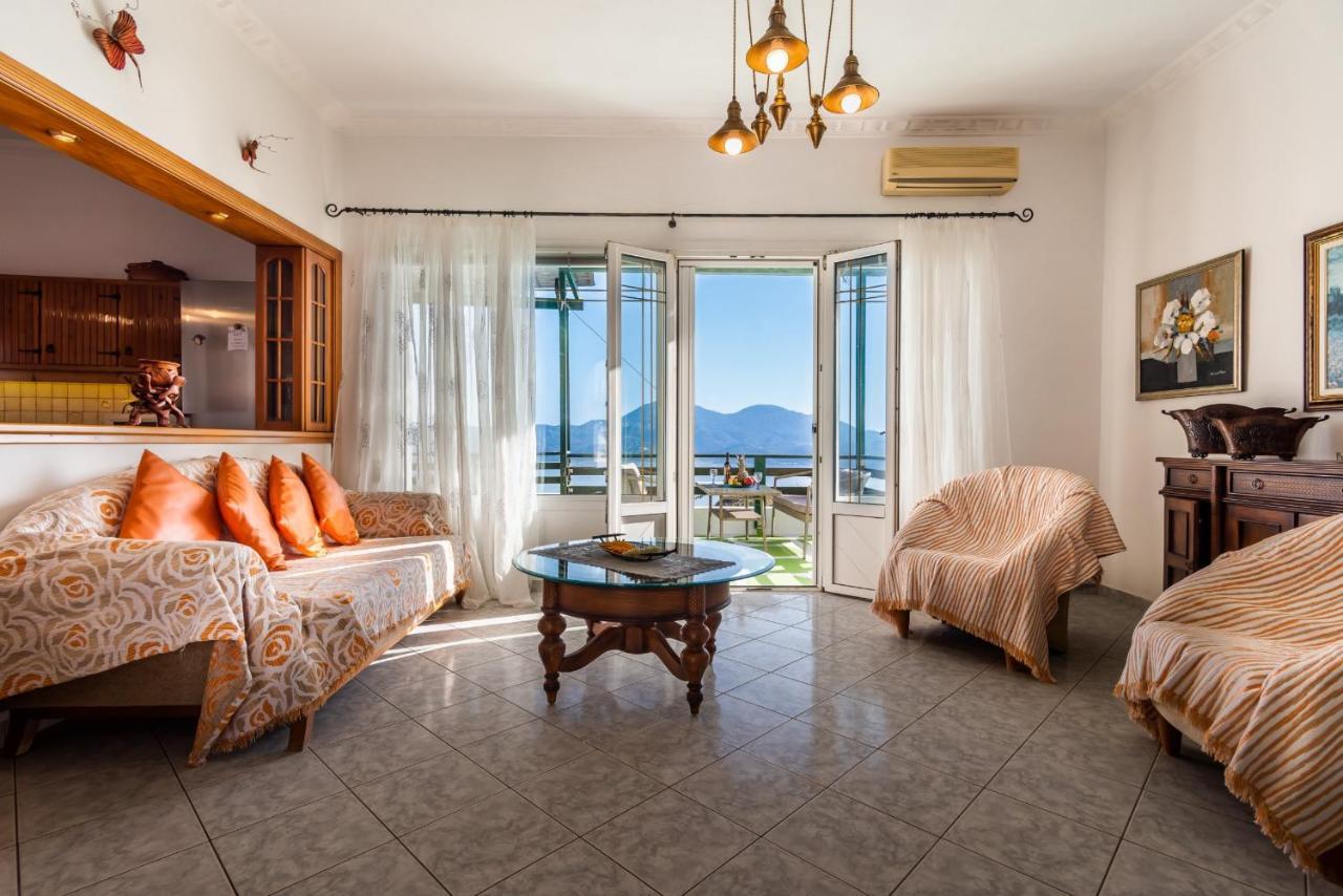 Melisses Sea View House Villa Plaka  Exterior photo